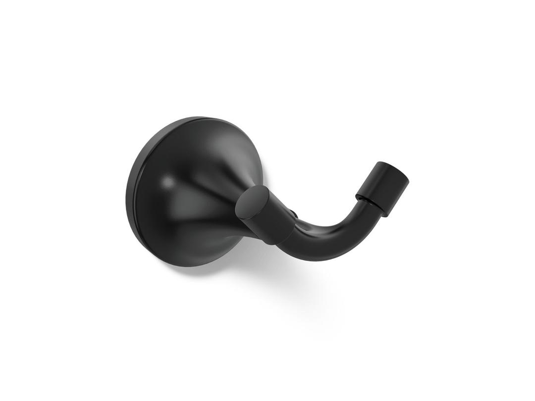 Kohler | Tone | Robe Hook - Matte Black by Kohler