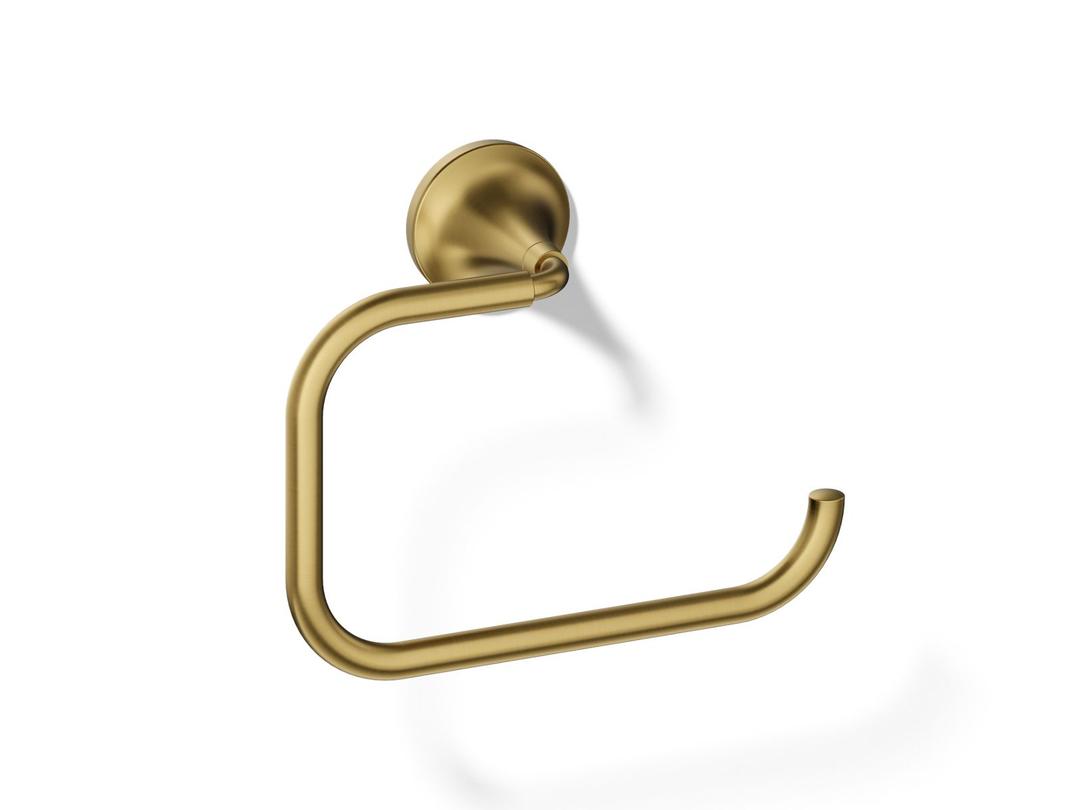 Kohler | Tone | Towel Ring - Vibrant Brushed Moderne Brass by Kohler