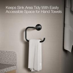 Kohler | Tone | Towel Ring - Matte Black - image 4