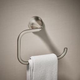 Kohler | Tone | Towel Ring - Vibrant Brushed Nickel - image 2