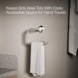 Kohler | Tone | Towel Ring - Polished Chrome - image 4