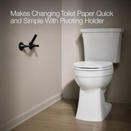 Kohler | Tone | Toilet Paper Holder - Matte Black - image 4