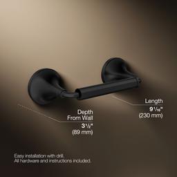 Kohler | Tone | Toilet Paper Holder - Matte Black - image 3