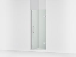 Kohler ComposedE Frameless pivot shower door, 71-5/8'' H x 29-5/8 - 30-3/8'' W, with 3/8'' thick Crystal Clear glass - Bright Polished Silver - image 1