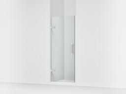 Kohler ComponentsE Frameless pivot shower door, 71-5/8'' H x 29-5/8 - 30-3/8'' W, with 3/8'' thick Crystal Clear glass - Bright Polished Silver - image 1