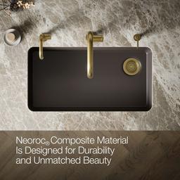 Kohler Cairn 33'' undermount single-bowl kitchen sink - Matte Brown - image 4