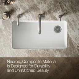 Kohler Cairn 33'' undermount single-bowl kitchen sink - Matte White - image 4