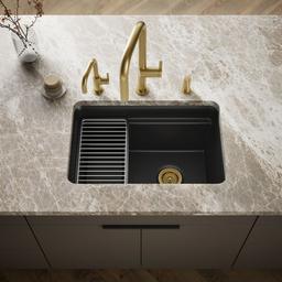 Cairn 27-1/2'' undermount single-bowl utility sink - image 2