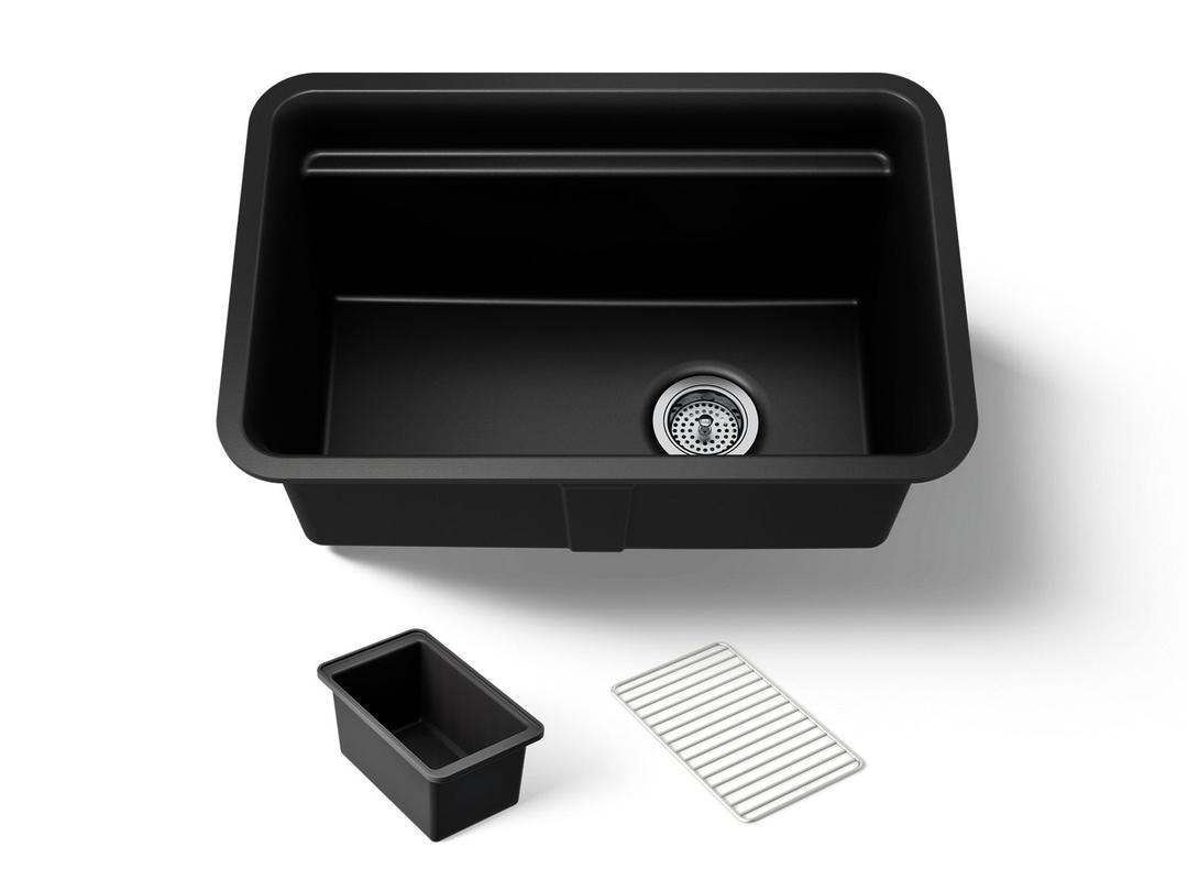 Cairn 27-1/2'' undermount single-bowl utility sink by Kohler