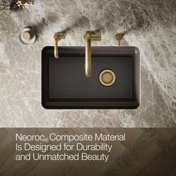 Cairn 27-1/2'' undermount single-bowl utility sink - image 4