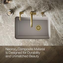 Cairn 27-1/2'' undermount single-bowl utility sink - image 4