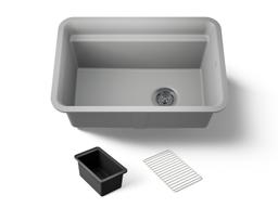 Cairn 27-1/2'' undermount single-bowl utility sink - image 1
