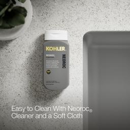 Kohler Kennon 25'' top-/undermount single-bowl kitchen sink - Matte Grey - image 4