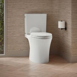 Kohler Veil Elongated toilet bowl with skirted trapway - White - image 2
