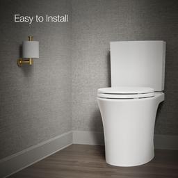 Kohler Veil Left-hand trip lever - Vibrant Brushed Moderne Brass - image 4