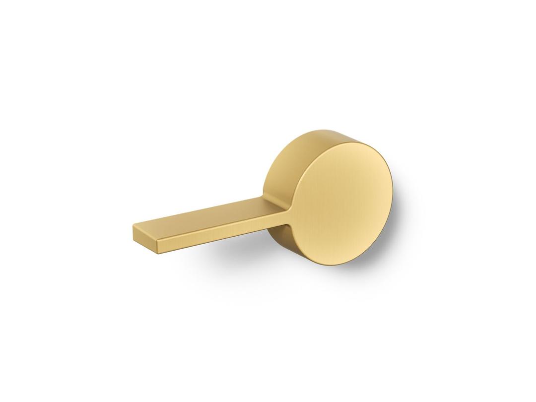 Kohler Veil Left-hand trip lever - Vibrant Brushed Moderne Brass by Kohler
