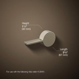 Kohler Veil Left-hand trip lever - Vibrant Polished Nickel - image 3