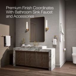 Kohler Veil Right-hand trip lever - Vibrant Brushed Moderne Brass - image 2