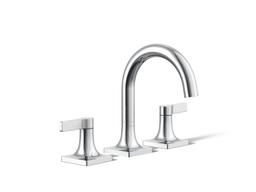 Kohler Venza Widespread bathroom sink faucet, 1.2 gpm - Polished Chrome - image 1