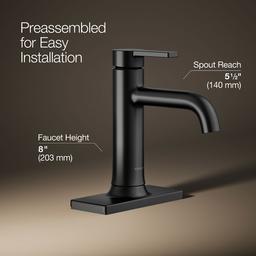 Kohler | Venza | Bathroom Sink Faucet - Matte Black - image 3