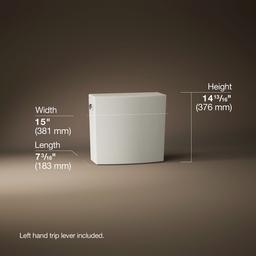 Kohler | Veil | Toilet Tank - Biscuit - image 3