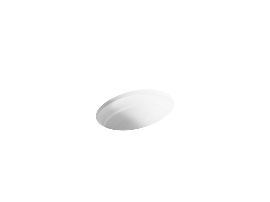 Kohler | Serif | Undermount Bathroom Sink - White by Kohler
