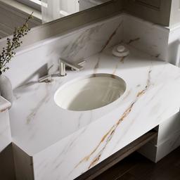 Kohler | Serif | Undermount Bathroom Sink - Biscuit - image 2