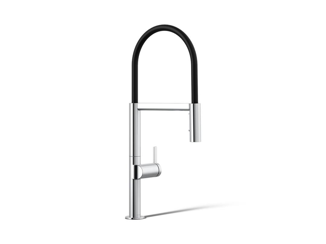 Components Semi-professional kitchen sink faucet with two-function sprayhead by Kohler