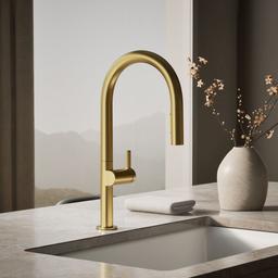 Kohler | Components | Pull Down Kitchen Faucet - Vibrant Brushed Moderne Brass - image 2
