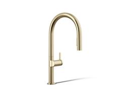 Kohler | Components | Pull Down Kitchen Faucet - Vibrant French Gold - image 1