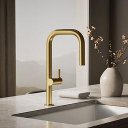 Kohler | Components | Pull Down Kitchen Faucet - Vibrant Brushed Moderne Brass - image 2