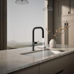 Kohler | Components | Pull Down Kitchen Faucet - Matte Black With Brushed Moderne Brass - image 4