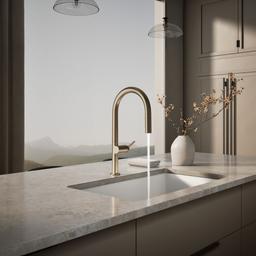 Kohler | Components | Deck Mounted Kitchen Faucet - Vibrant Brushed Bronze - image 4