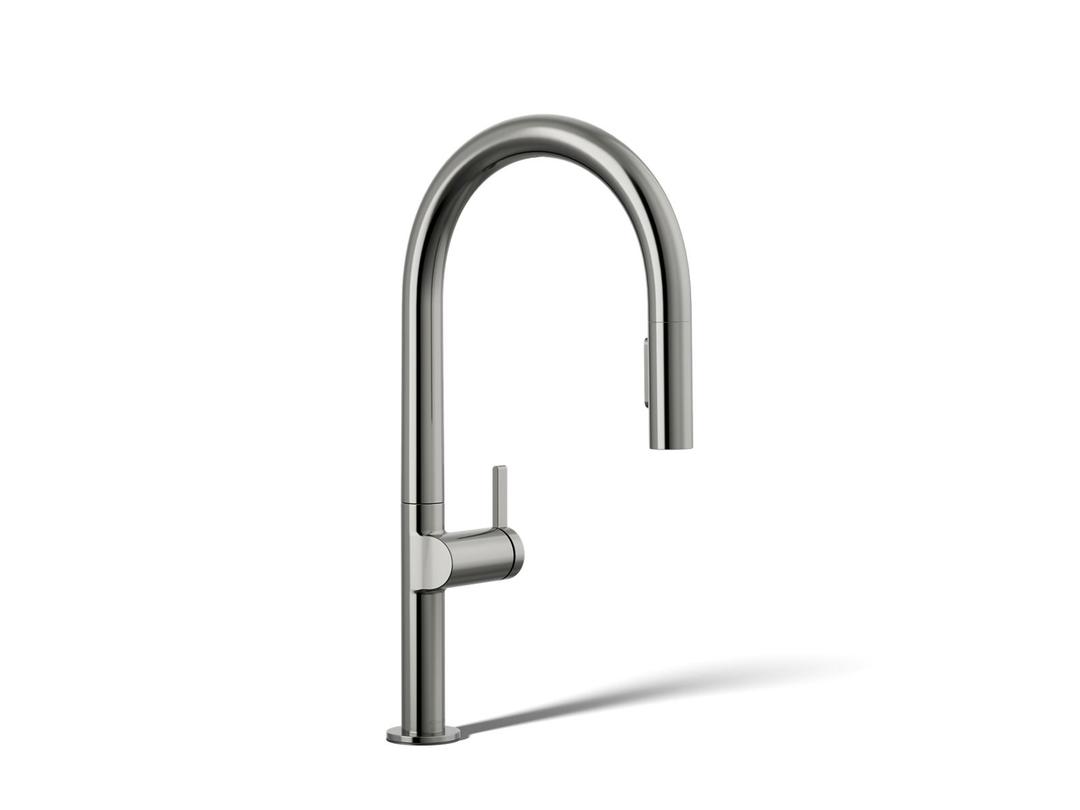 Kohler | Components | Deck Mounted Kitchen Faucet - Vibrant Titanium by Kohler
