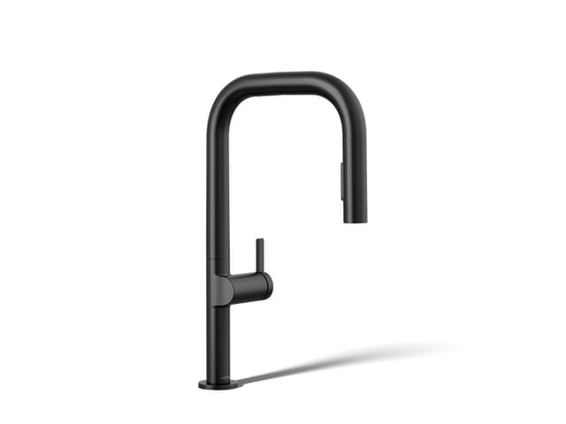 Kohler | Components | Deck Mounted Kitchen Faucet - Matte Black