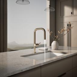 Kohler | Components | Deck Mounted Kitchen Faucet - Vibrant Brushed Bronze - image 4