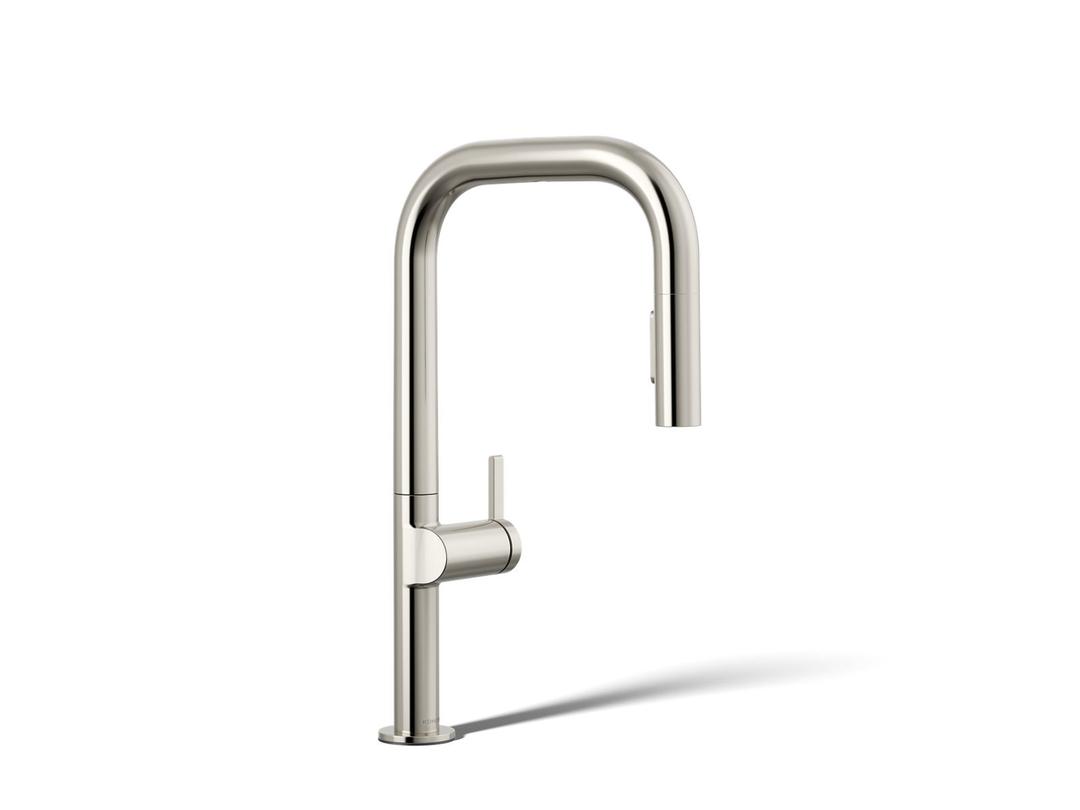 Kohler | Components | Deck Mounted Kitchen Faucet - Vibrant Polished Nickel by Kohler