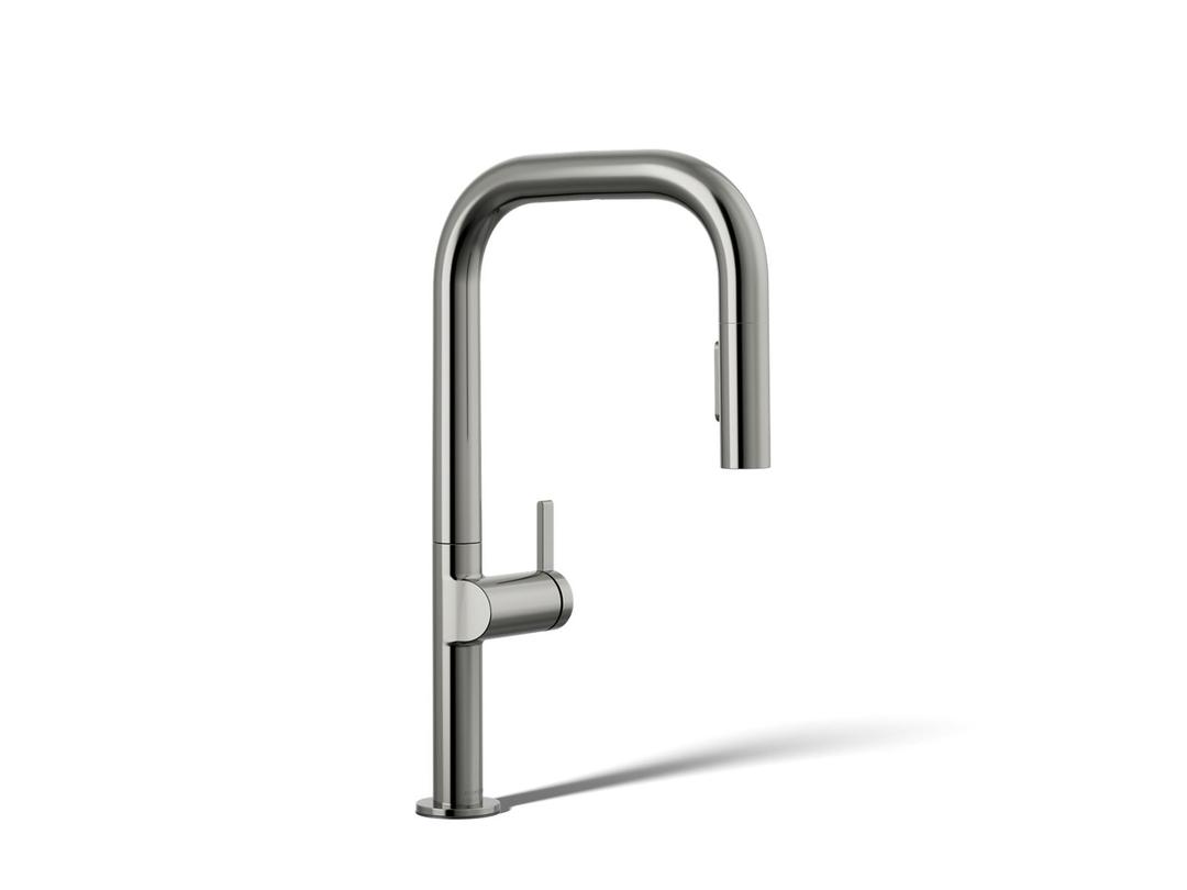 Kohler | Components | Deck Mounted Kitchen Faucet - Vibrant Titanium by Kohler