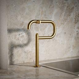 Kohler Components Deck-mount pot filler - Vibrant Brushed Moderne Brass - image 2