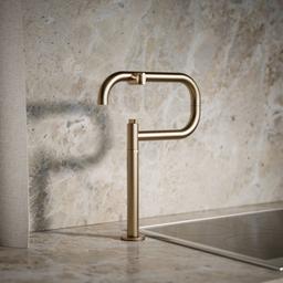 Kohler Components Deck-mount pot filler - Vibrant Brushed Bronze - image 2