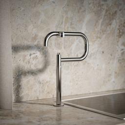 Components Deck-mount pot filler - Polished Chrome - image 2