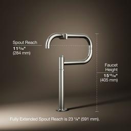 Kohler Components Deck-mount pot filler - Vibrant Polished Nickel - image 3