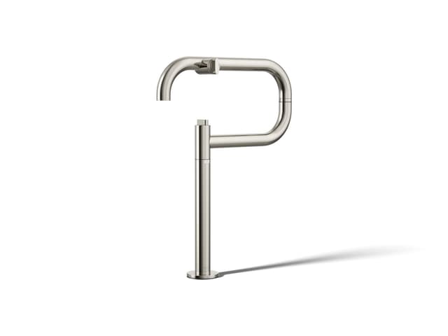 Kohler Components Deck-mount pot filler - Vibrant Polished Nickel
