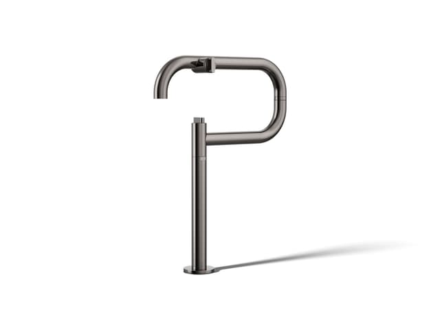 Kohler Components Deck-mount pot filler - Vibrant Titanium