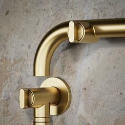 Kohler Components Wall-mount pot filler - Vibrant Brushed Moderne Brass - image 4