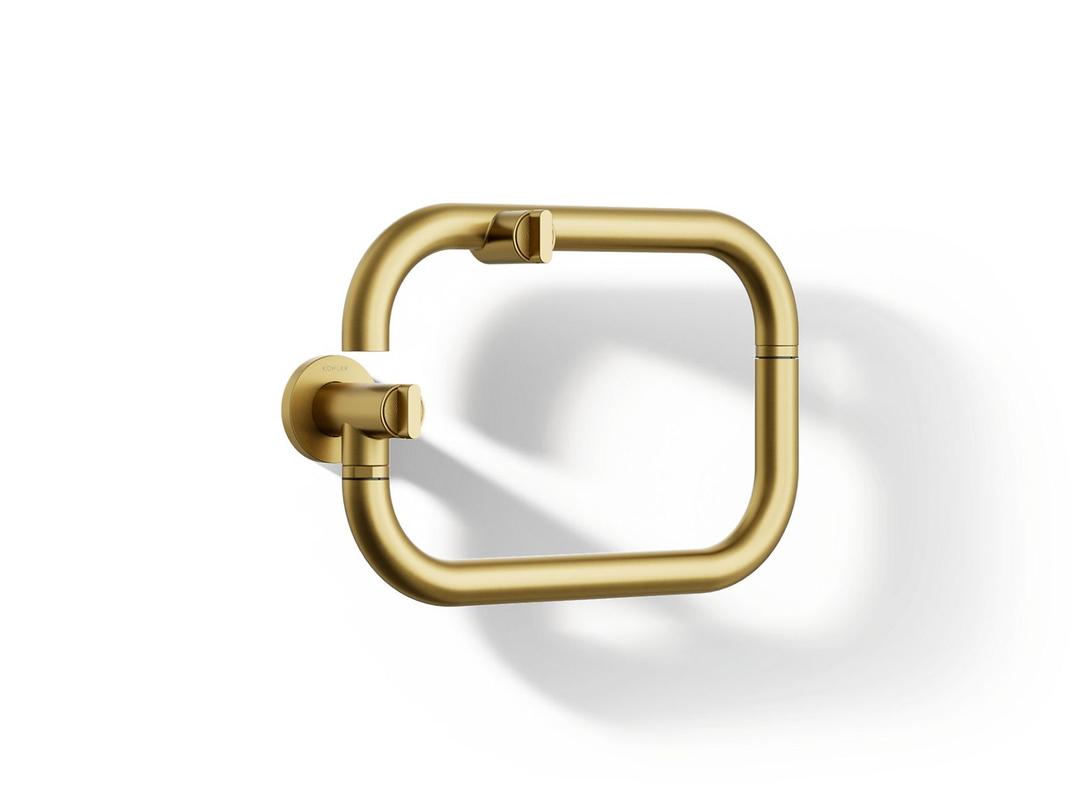 Kohler Components Wall-mount pot filler - Vibrant Brushed Moderne Brass by Kohler