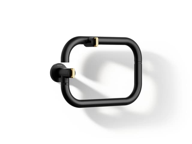 Kohler Components Wall-mount pot filler - Matte Black With Brushed Moderne Brass