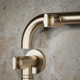 Kohler Components Wall-mount pot filler - Vibrant Brushed Bronze - image 4