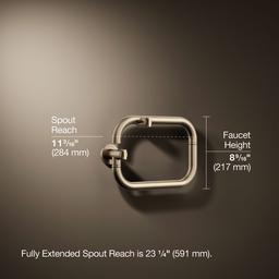 Kohler Components Wall-mount pot filler - Vibrant Brushed Bronze - image 3