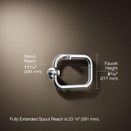 Kohler Components Wall-mount pot filler - Polished Chrome - image 3